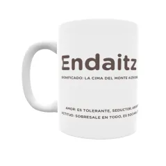 Taza - Endaitz Regalo original y funcional. Taza personalizada con significado, actitud y amor.