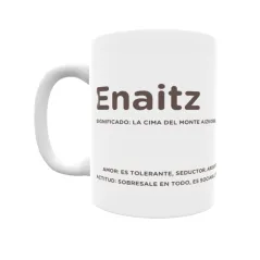 Taza - Enaitz Regalo original y funcional. Taza personalizada con significado, actitud y amor.