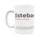 Taza - Esteban