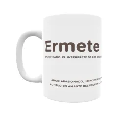 Taza - Ermete Regalo original y funcional. Taza personalizada con significado, actitud y amor.