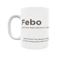 Taza - Febo