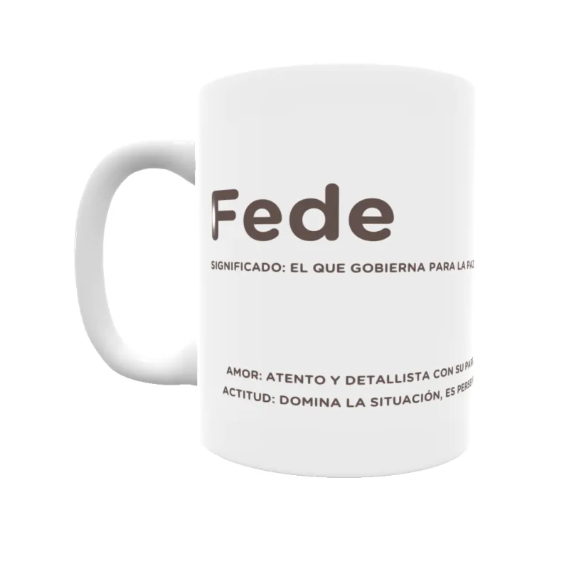 Taza - Fede