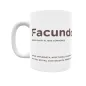 Taza - Facundo