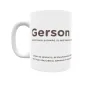 Taza - Gerson