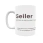 Taza - Geiler