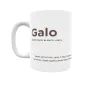 Taza - Galo