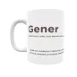 Taza - Gener