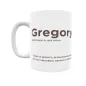 Taza - Gregory