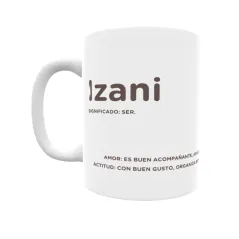 Taza - Izani Regalo original y funcional. Taza personalizada con significado, actitud y amor.