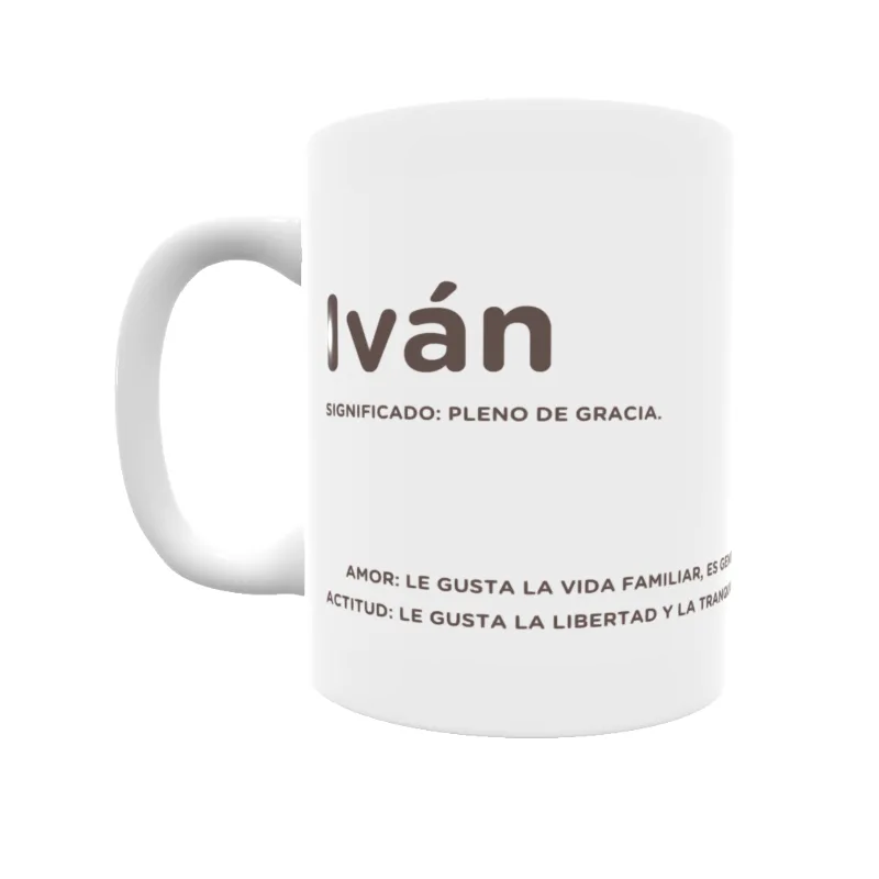 Taza - Iván