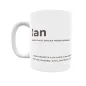 Taza - Ian