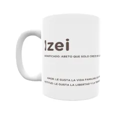 Taza - Izei Regalo original y funcional. Taza personalizada con significado, actitud y amor.