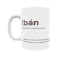 Taza - Ibán