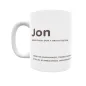 Taza - Jon