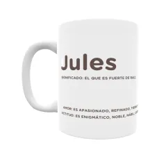 Taza - Jules Regalo original y funcional. Taza personalizada con significado, actitud y amor.