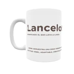 Taza - Lancelot Regalo original y funcional. Taza personalizada con significado, actitud y amor.