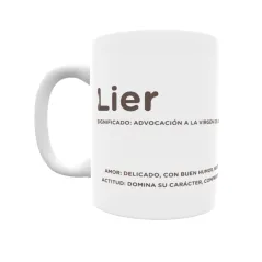 Taza - Lier Regalo original y funcional. Taza personalizada con significado, actitud y amor.