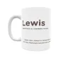 Taza - Lewis