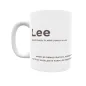 Taza - Lee