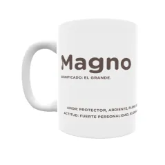 Taza - Magno Regalo original y funcional. Taza personalizada con significado, actitud y amor.