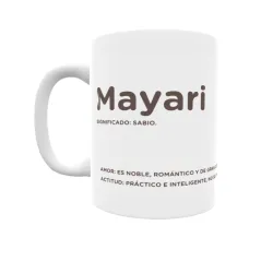 Taza - Mayari Regalo original y funcional. Taza personalizada con significado, actitud y amor.