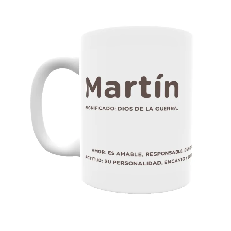 Taza - Martín