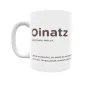 Taza - Oinatz