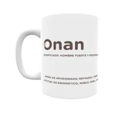 Taza - Onan Regalo original y funcional. Taza personalizada con significado, actitud y amor.