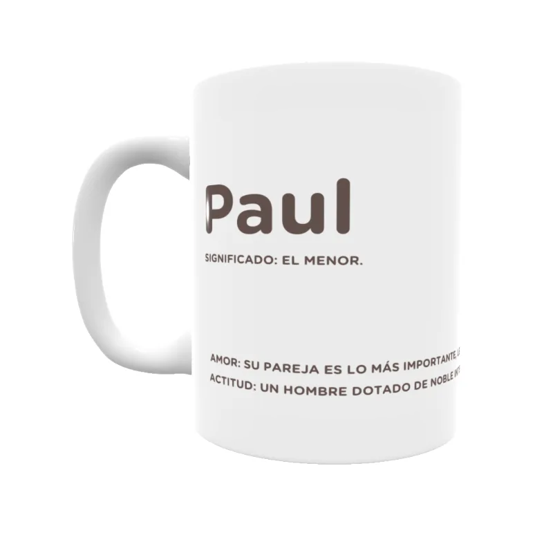 Taza - Paul