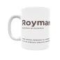 Taza - Royman