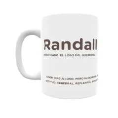 Taza - Randall Regalo original y funcional. Taza personalizada con significado, actitud y amor.