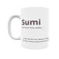 Taza - Sumi