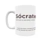 Taza - Sócrates