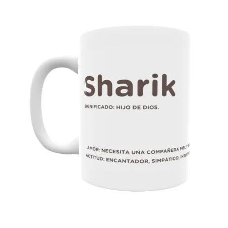 Taza - Sharik Regalo original y funcional. Taza personalizada con significado, actitud y amor.