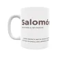 Taza - Salomón