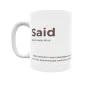 Taza - Said