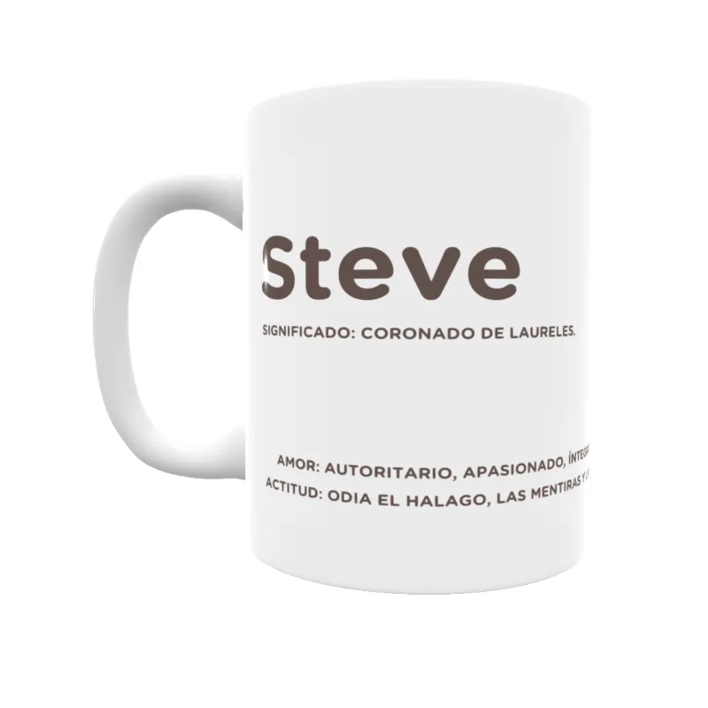 Taza - Steve