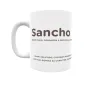 Taza - Sancho