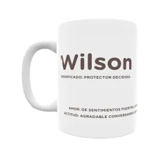 Taza - Wilson Regalo original y funcional. Taza personalizada con significado, actitud y amor.