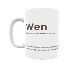 Taza - Wen Regalo original y funcional. Taza personalizada con significado, actitud y amor.