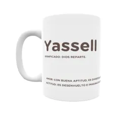 Taza - Yassell Regalo original y funcional. Taza personalizada con significado, actitud y amor.