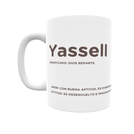 Taza - Yassell Regalo original y funcional. Taza personalizada con significado, actitud y amor.