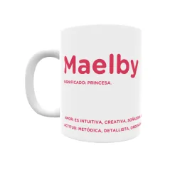 Taza - Maelby Regalo original y funcional. Taza personalizada con significado, actitud y amor.