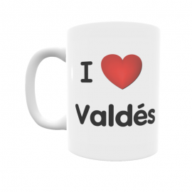 Taza - I ❤ Valdés