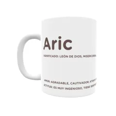 Taza - Aric Regalo original y funcional. Taza personalizada con significado, actitud y amor.