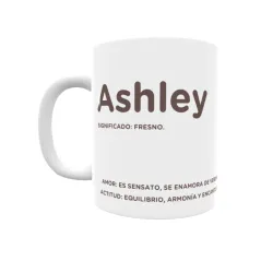 Taza - Ashley Regalo original y funcional. Taza personalizada con significado, actitud y amor.