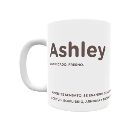 Taza - Ashley Regalo original y funcional. Taza personalizada con significado, actitud y amor.