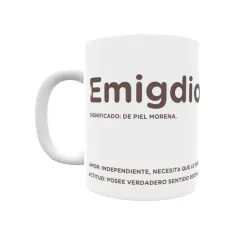 Taza - Emigdio Regalo original y funcional. Taza personalizada con significado, actitud y amor.