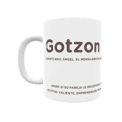 Taza - Gotzon Regalo original y funcional. Taza personalizada con significado, actitud y amor.