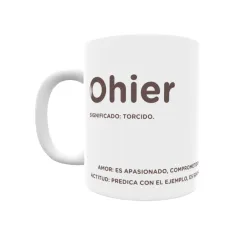 Taza - Ohier Regalo original y funcional. Taza personalizada con significado, actitud y amor.